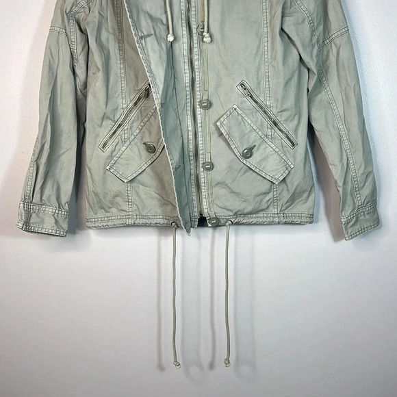 American Eagle Green Bomber Jacket Combat - XS - EUC - Picture 3 of 13